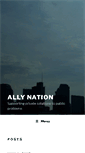 Mobile Screenshot of allynation.com
